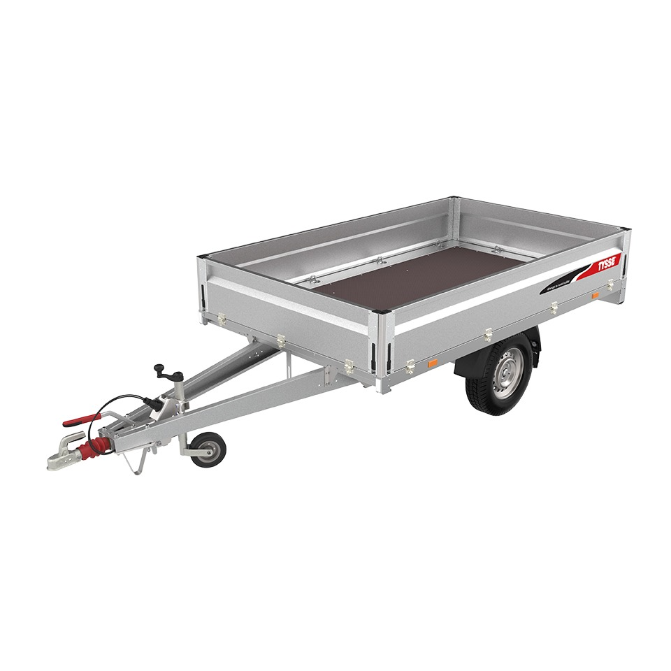 Tilhenger 6215 NFH 1100Kg-NEDFELLBARE SIDER