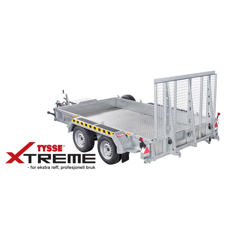 Maskinhenger XTREME 6812 m/baklem 3500kg