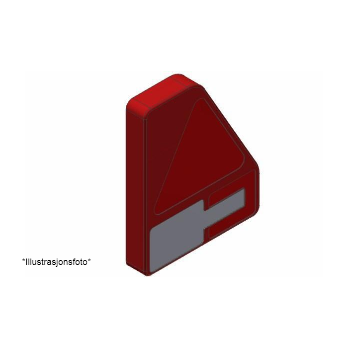 LUC-Led trekant Lykt venstre 12/24V