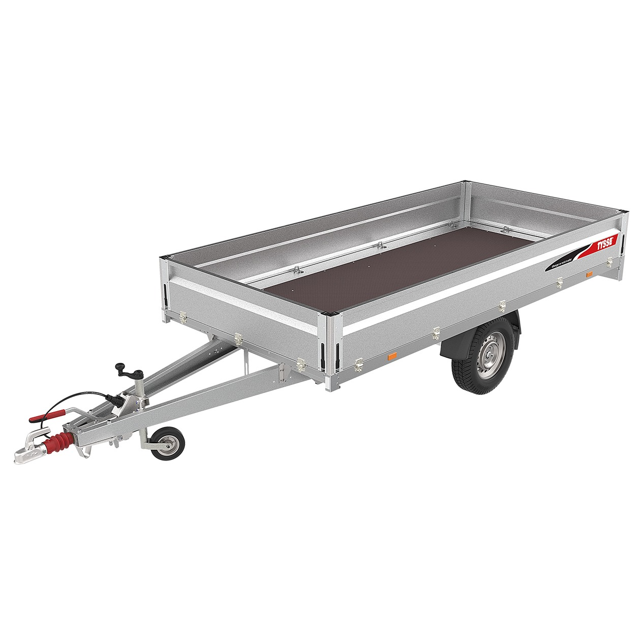  Tilhenger 6216NFH 1100Kg-NEDFELLBARE SIDER