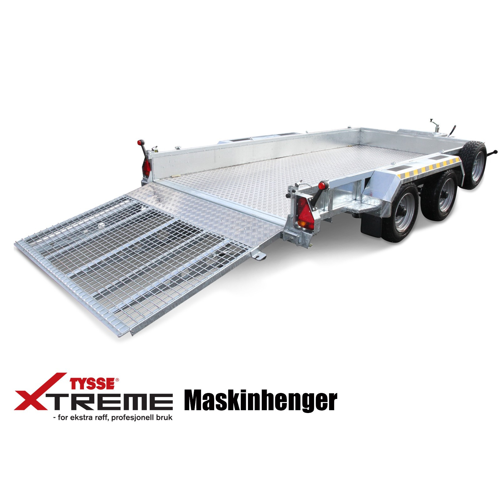  Maskinhenger XTREME 6816 m/baklem 3500kg