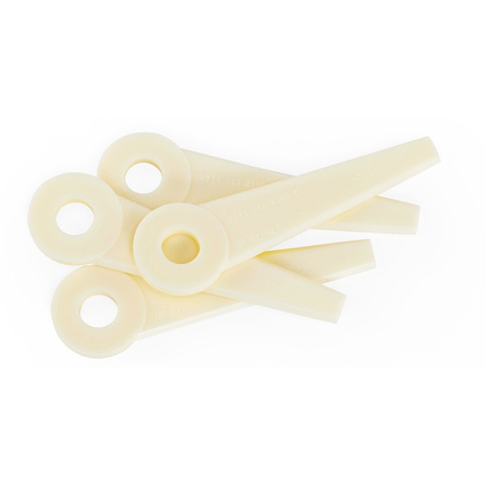 Plastkniver til trimmerhode PolyCut 6-3/7-3/20-3/41-3 (12 stk)
