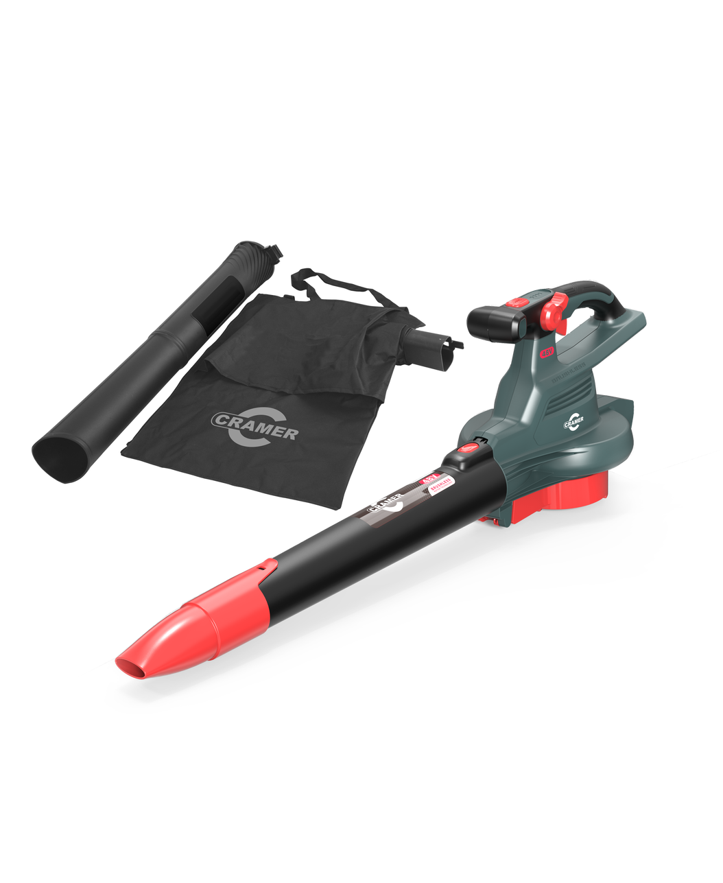 48BV800 CRAMER LØVBLÅSER 48V M/SUGESETT