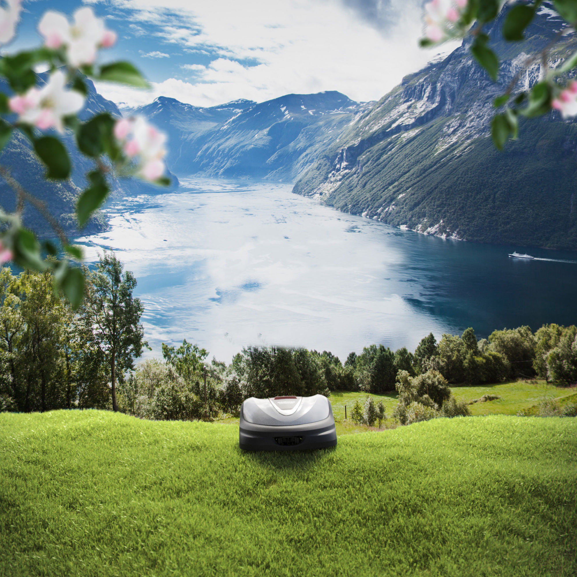 Montering og oppstart av din nye robotklipper