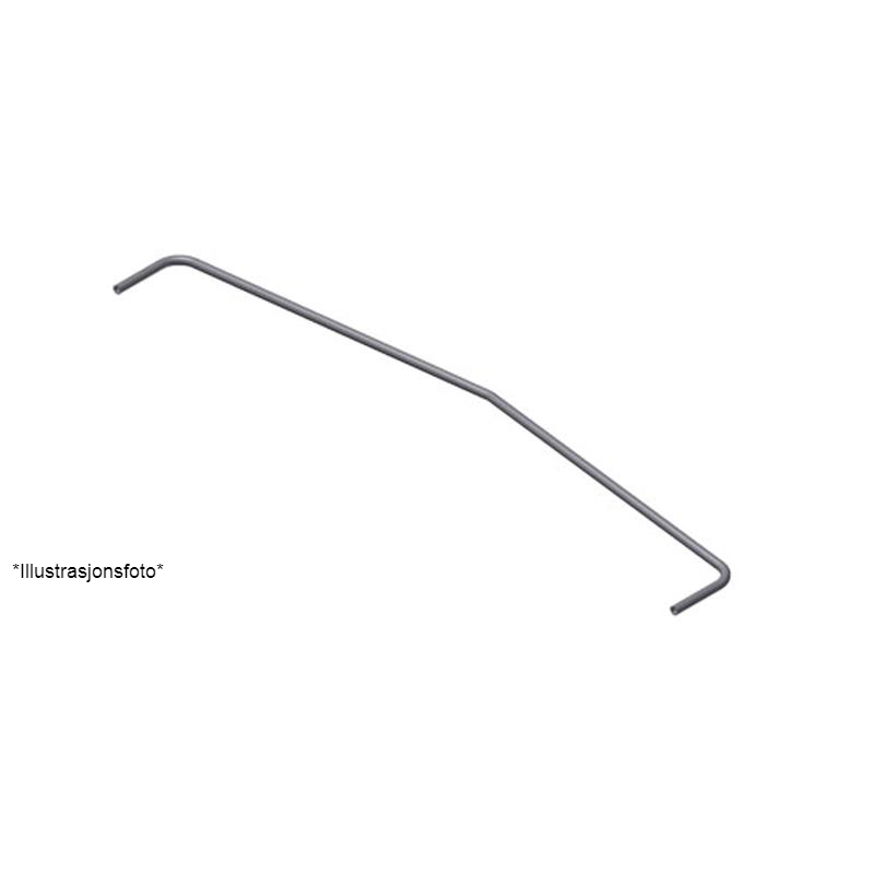  Bøyle for lav presenning stål m/fester-B=132cm