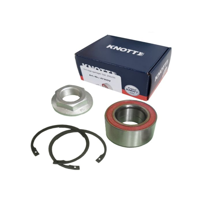 Hjullager 34x64x37mm -sett KNOTT(4010122)