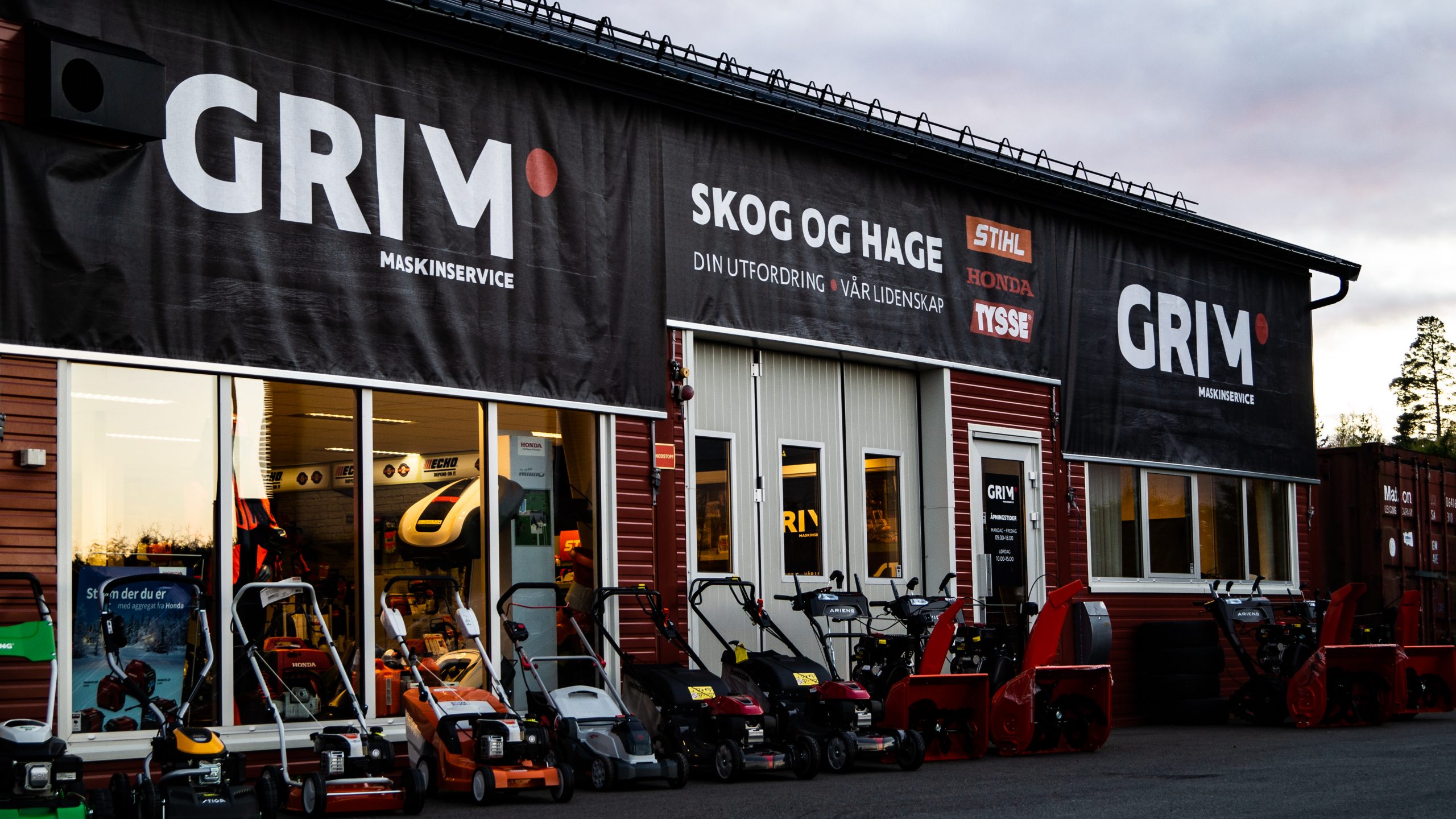 Service og reparasjon