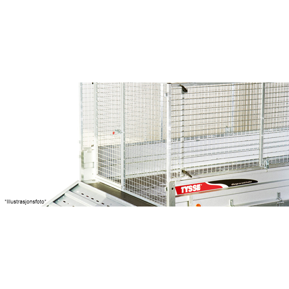 Sauegrind skillevegg m/dør-150